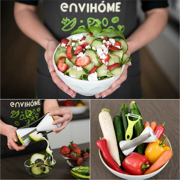 envihome Vegetable Spiralizer - New in Plastic - Picture 4 of 8